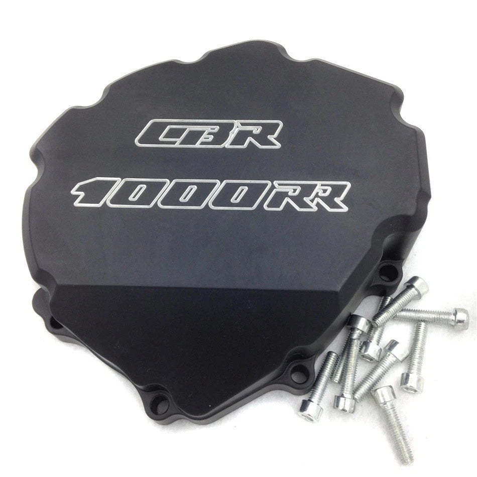 Engine Stator Cover for Honda CBR 1000RR (2008–2011) Black CBR 1000RR Logo