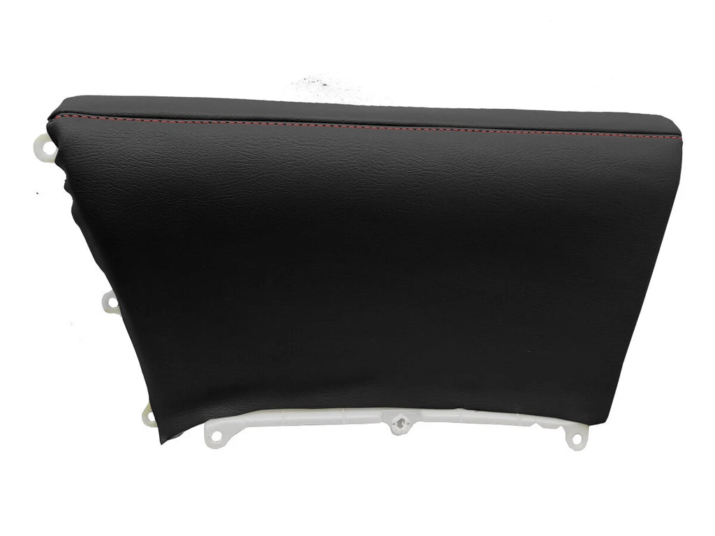 Door Panel Cover for Toyota 4Runner (2010–2020) PVC Leather Red Stitch