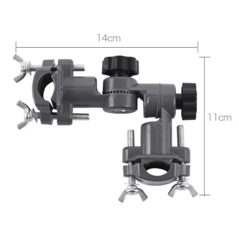 Fishing Umbrella Clamp 360 Degree Adjustable Bracket for Chairs and Platforms
