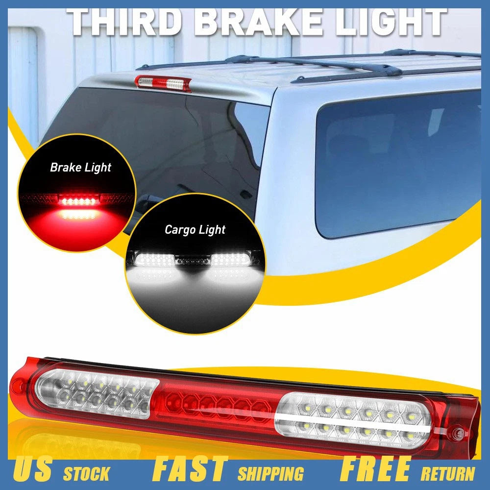 LED 3rd Cargo Third Brake Light for Ford F150 (1997–2003) & Excursion (2000–2005)