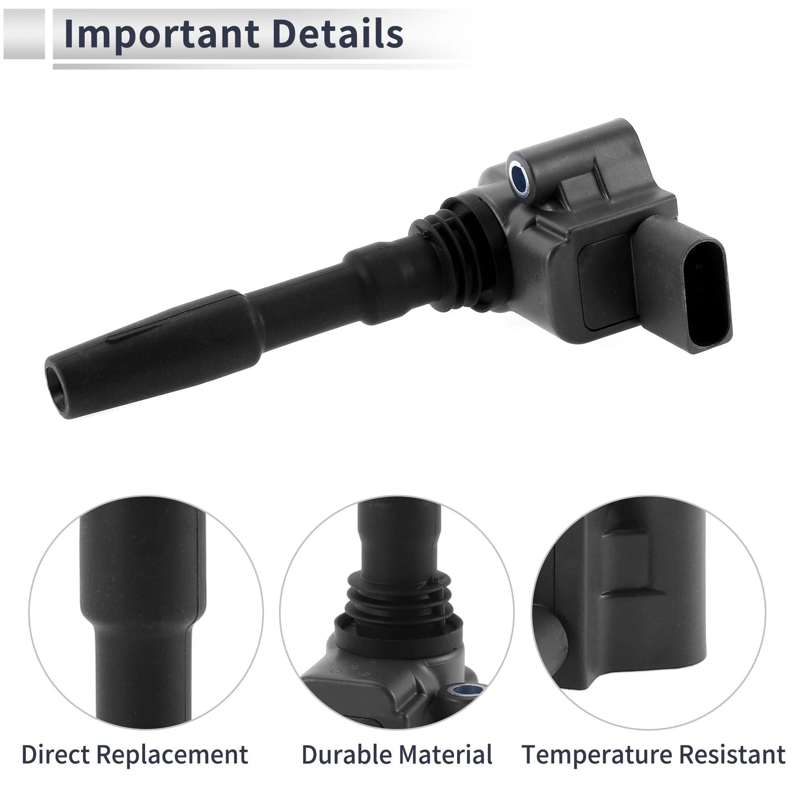 Ignition Coil Pack 079905110H for Audi A8 Quattro (2013–2018)
