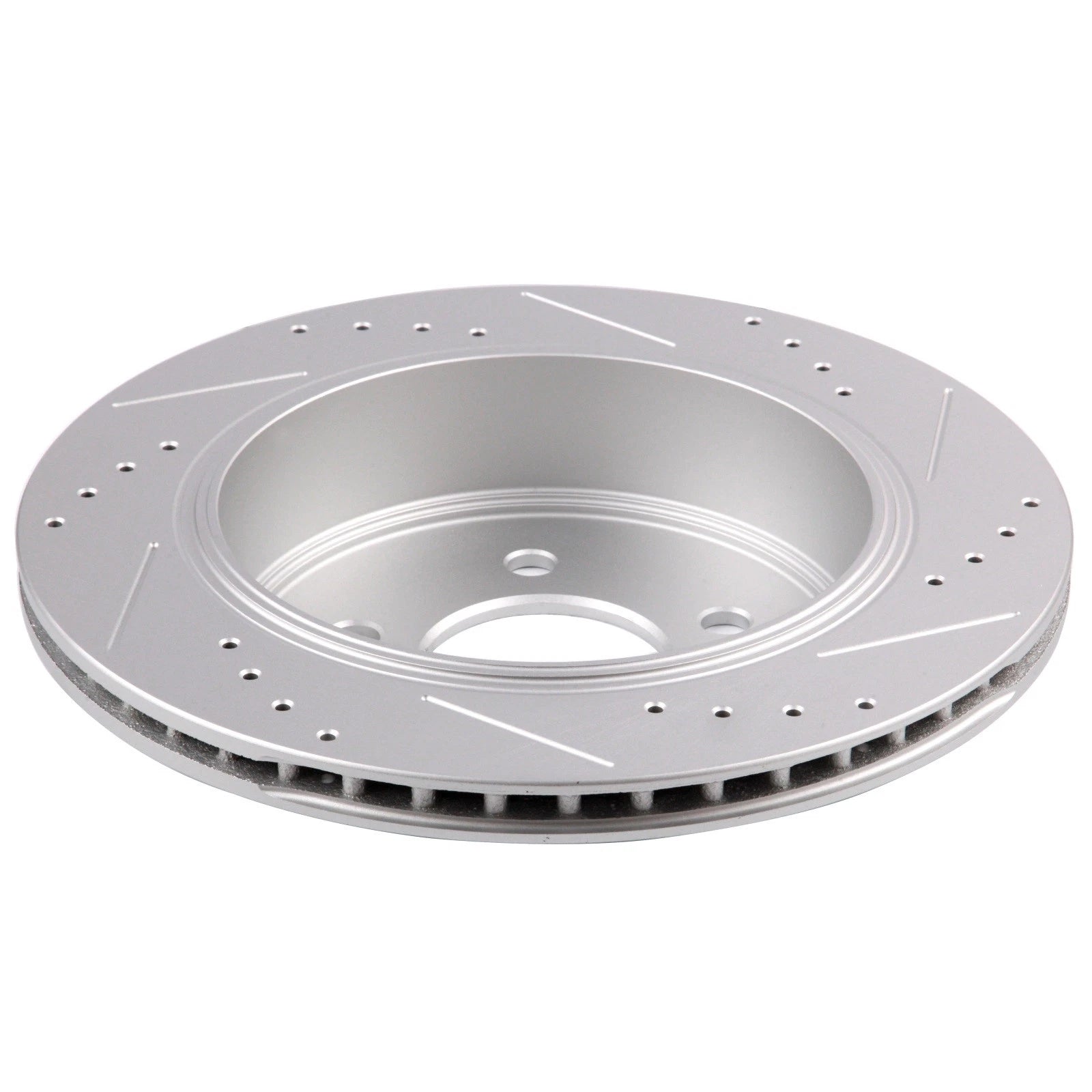 Drilled and Slotted Rear Brake Disc Rotors for Mercury Grand Marquis (2003–2010)