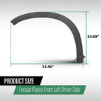 Front Left Fender Flare for Subaru Forester (2019–2021)