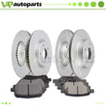 Brake Pads and Rotors Set for Chevrolet Cobalt Pontiac G6 (2005–2010) Drilled
