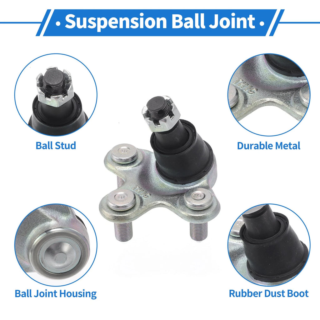 2 Pc Front Lower Ball Joints for Honda CR-V (2017–2022) No. 51220TMJT51
