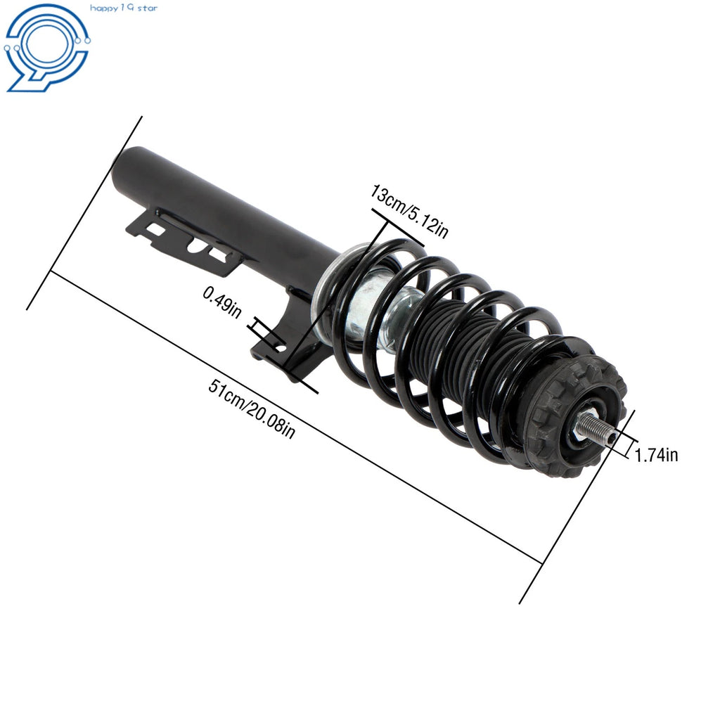 Set of 2 Shock Struts for Smart Fortwo W451 (2008-2016)