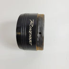 Rinehart Black 4.5 in. Motopro 45 Tradition End Cap - 900-0156 for Harley