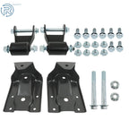 Rear Leaf Spring Hanger Bracket Shackle Kit for Chevy Silverado 1500 (1999–2013)