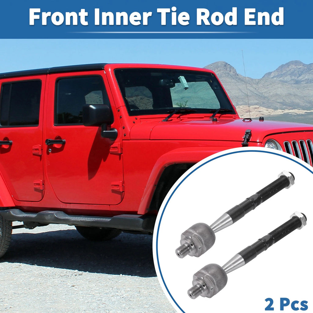 2pcs Front Inner Tie Rod End Links for Jeep Grand Cherokee (2011–2015) EV800987