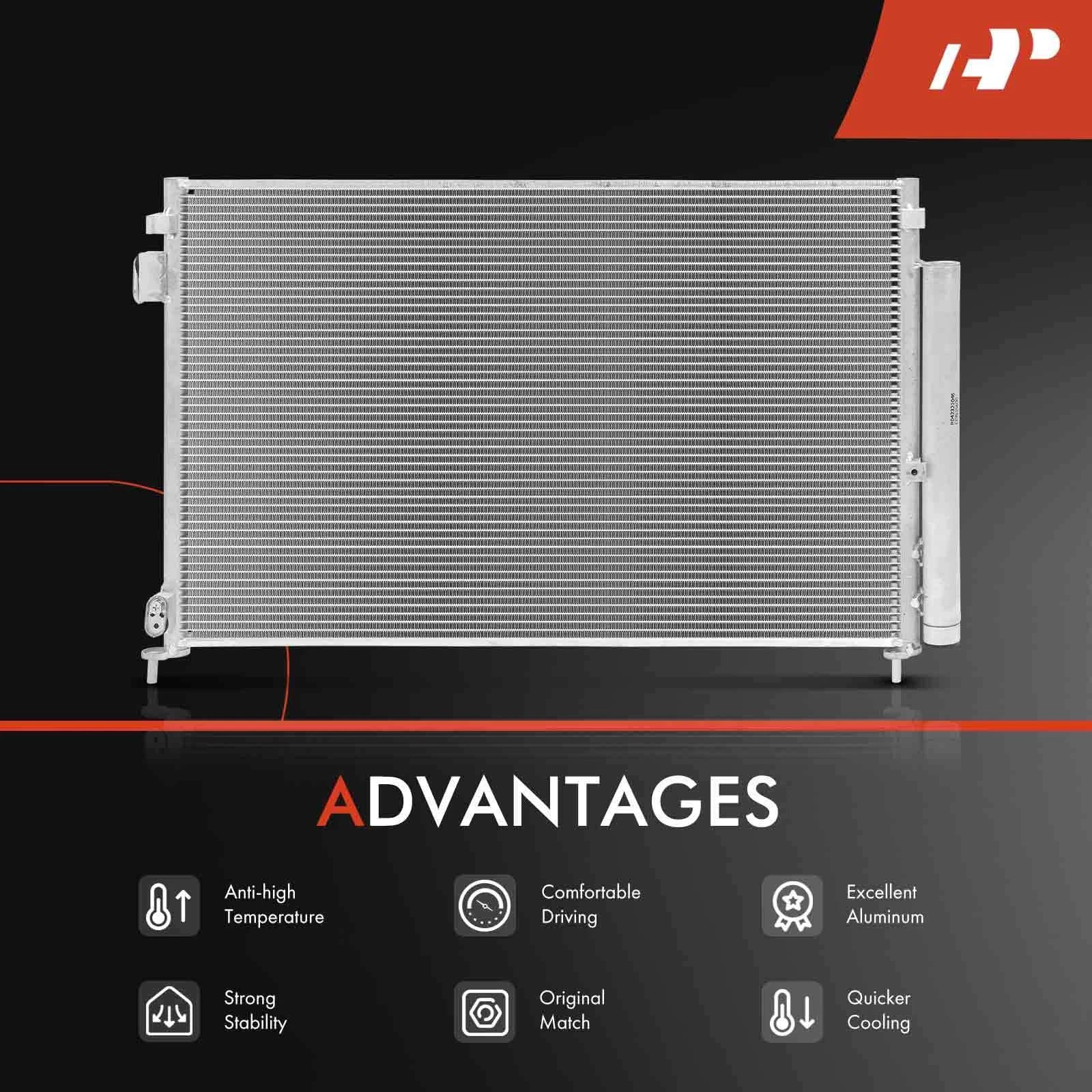 A/C Condenser with Receiver Drier for Honda Civic (2006-2011)