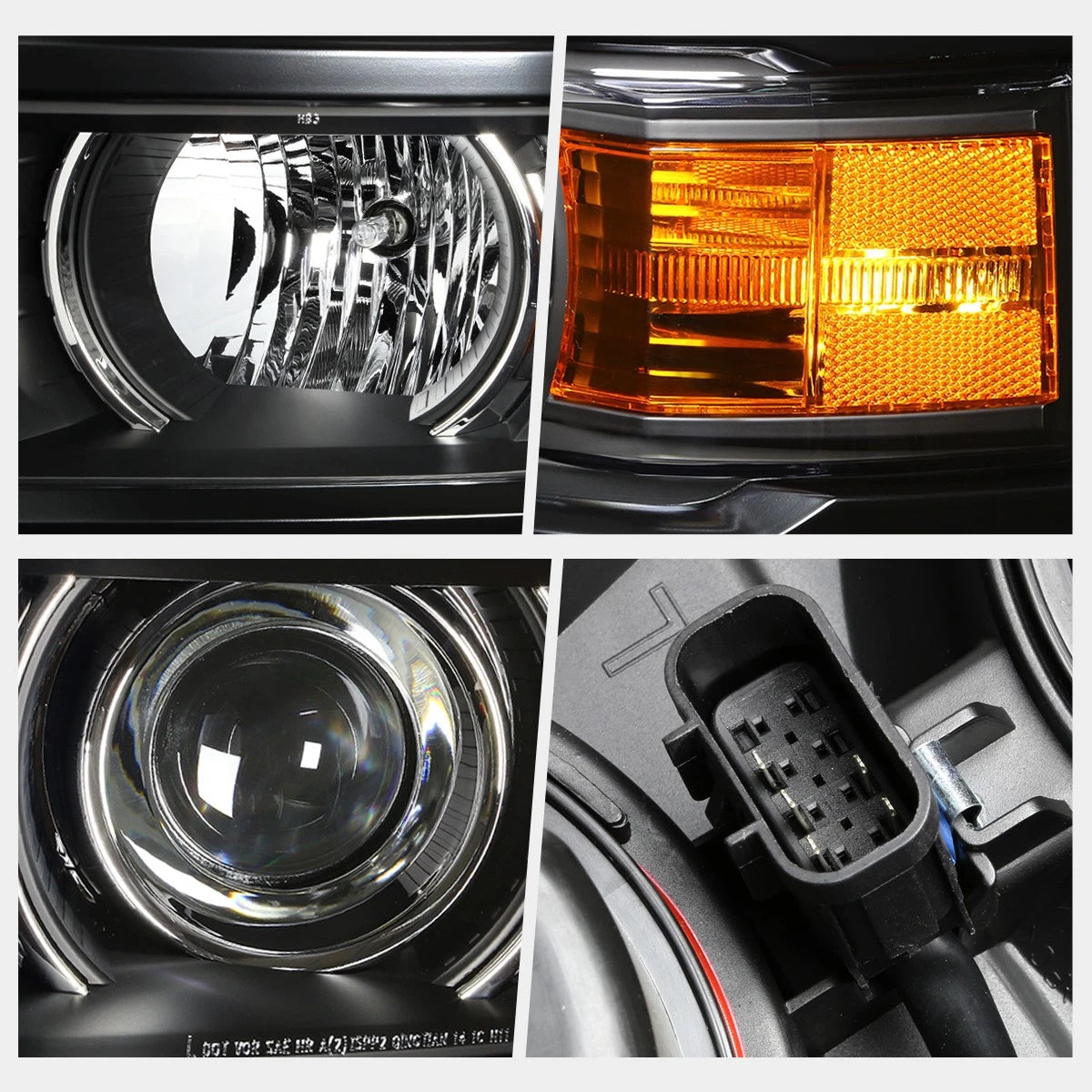 Matte Vertical Fence Grille for Ford F150 (2009–2014)
