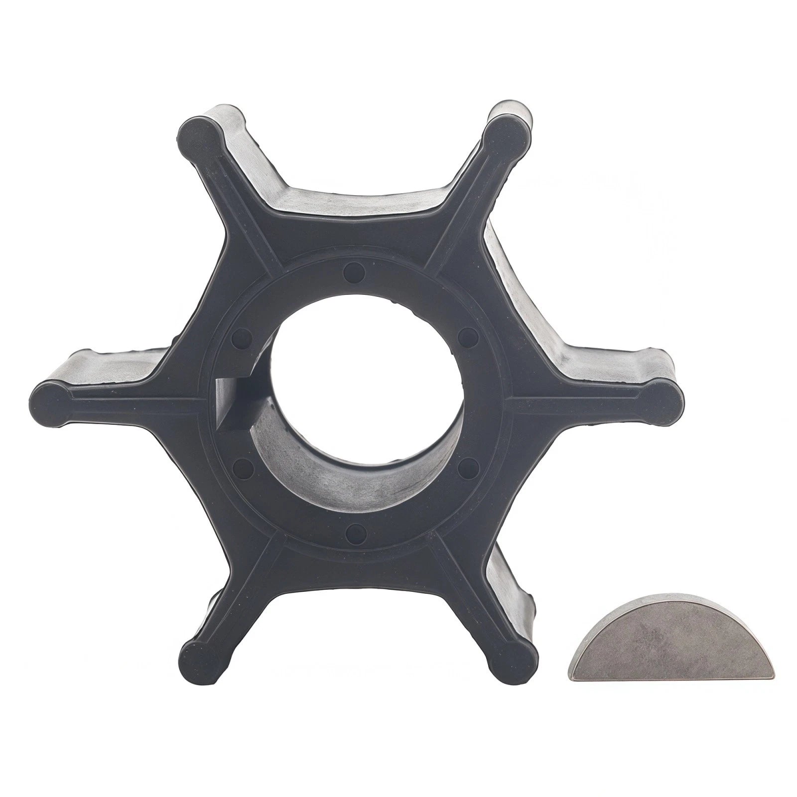 Water Pump Impeller & Key for Suzuki Outboard 8-15 HP (17461-93900)