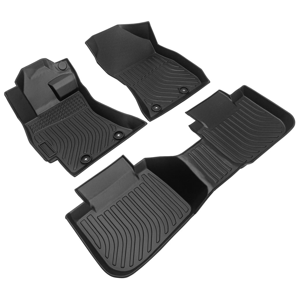 Set of 2 3D Floor Mats for Subaru Legacy (2015–2019) TPE Rubber All Weather