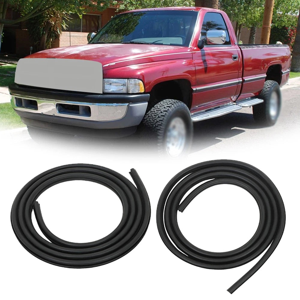 Weatherstrip Seal Pair for Dodge Ram Pickup (1994–2002) Rubber