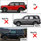 Pillar Post Trim Covers Set for Ford Bronco 4-Door (2021-2023)