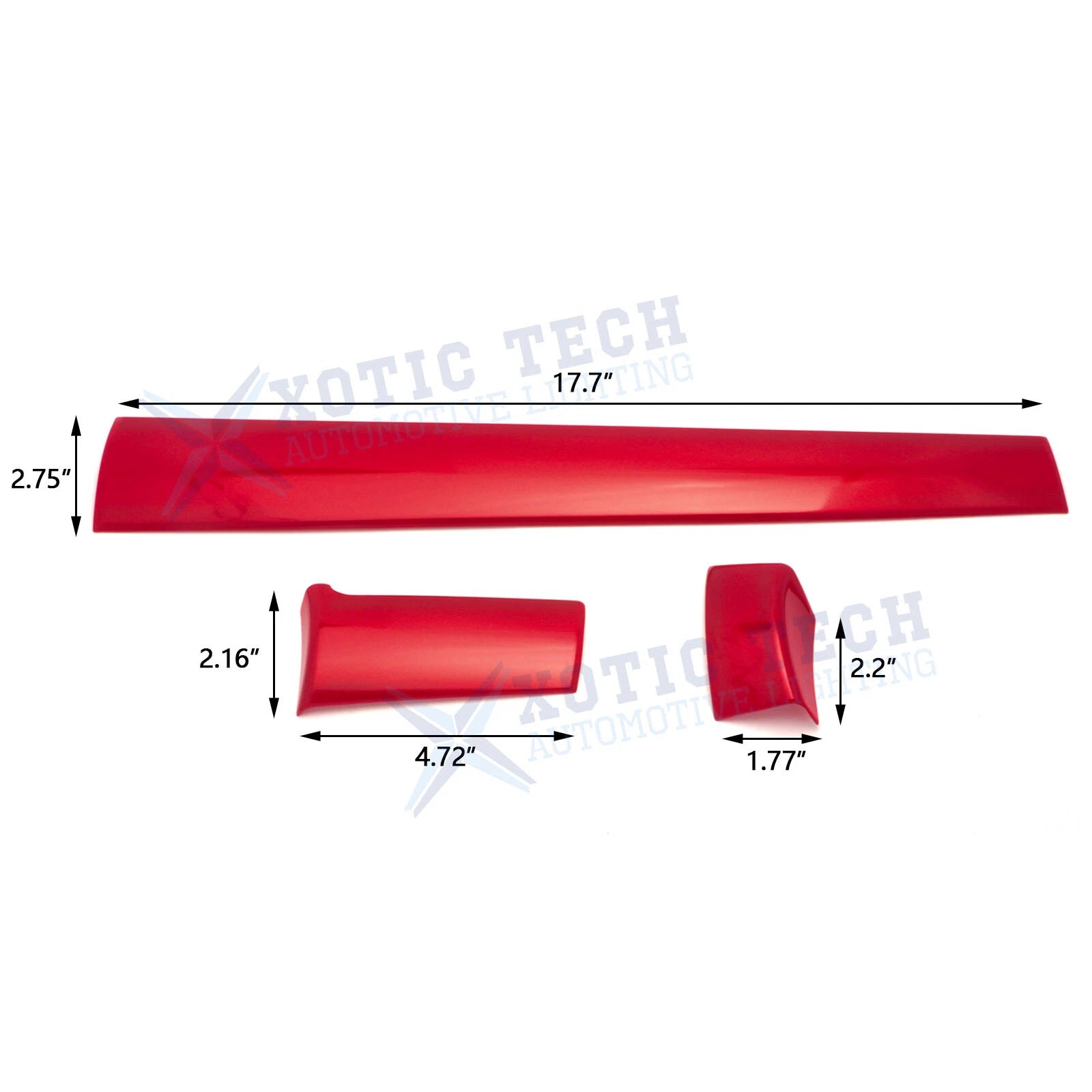 Center Console Dash Panel Molding Decor Trim for Honda Civic (2016-2021)