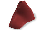 Leather Manual Shift Boot Cover for Chevrolet Cavalier (2000–2005) Red Black Stitch