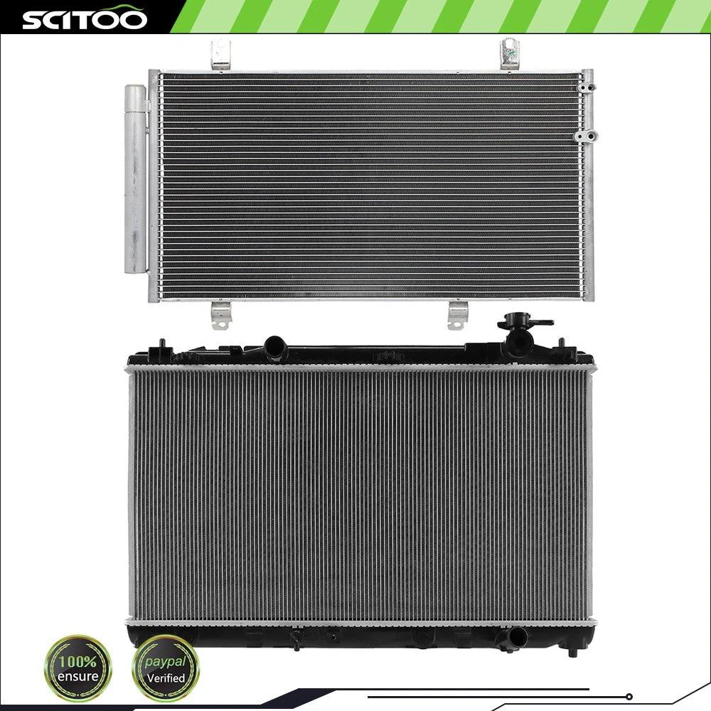 Radiator and AC Condenser Kit for Toyota Camry (2010–2011) 2.5L