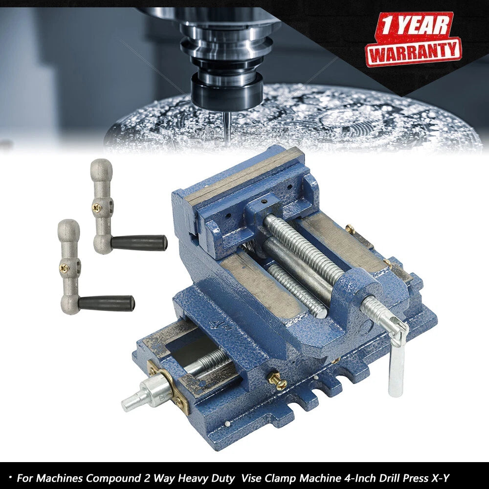 2X Heavy Duty Vise Clamp for Machines 4-Inch Drill Press