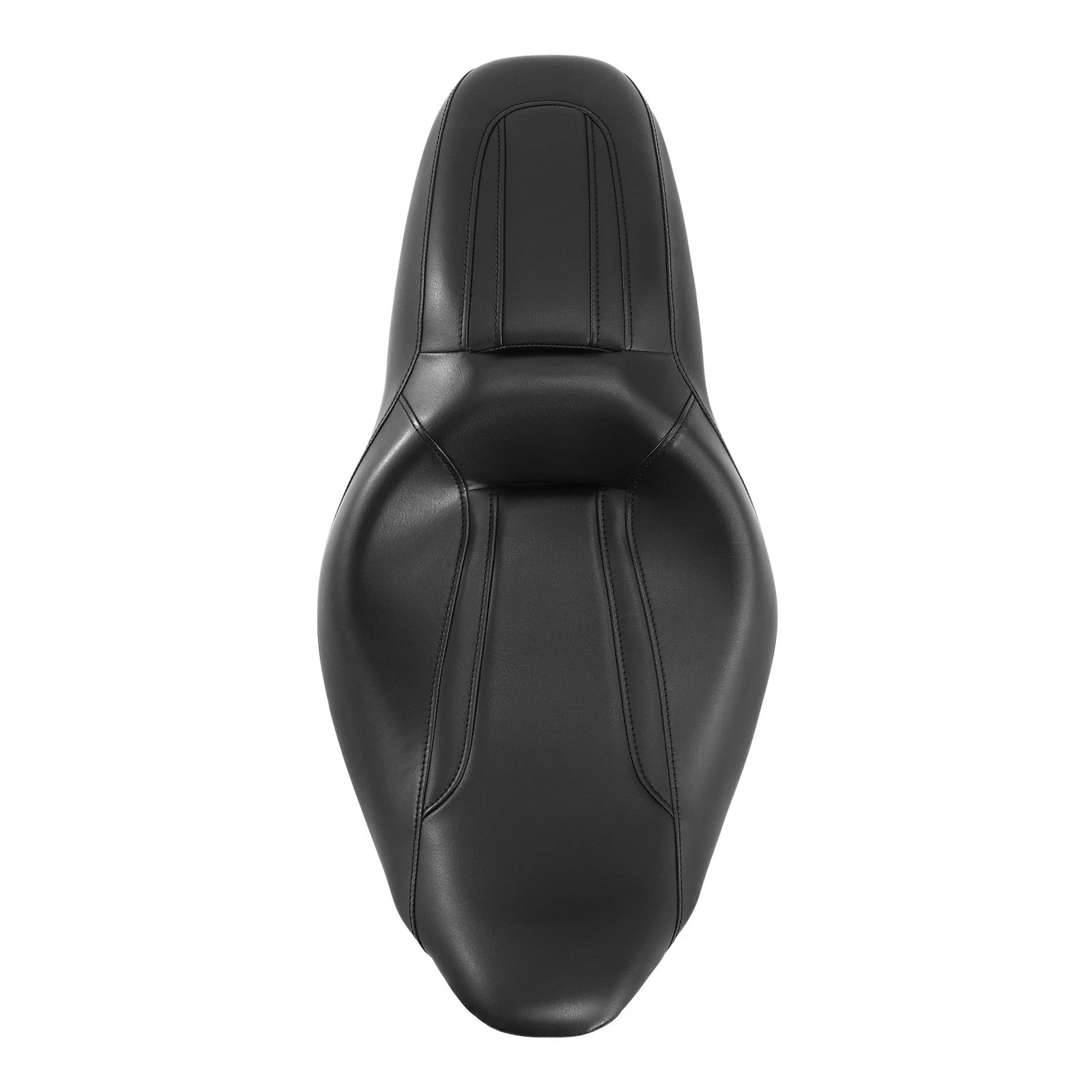 Black Driver & Passenger Seat for Harley Touring Road Street Glide (2009–2023)