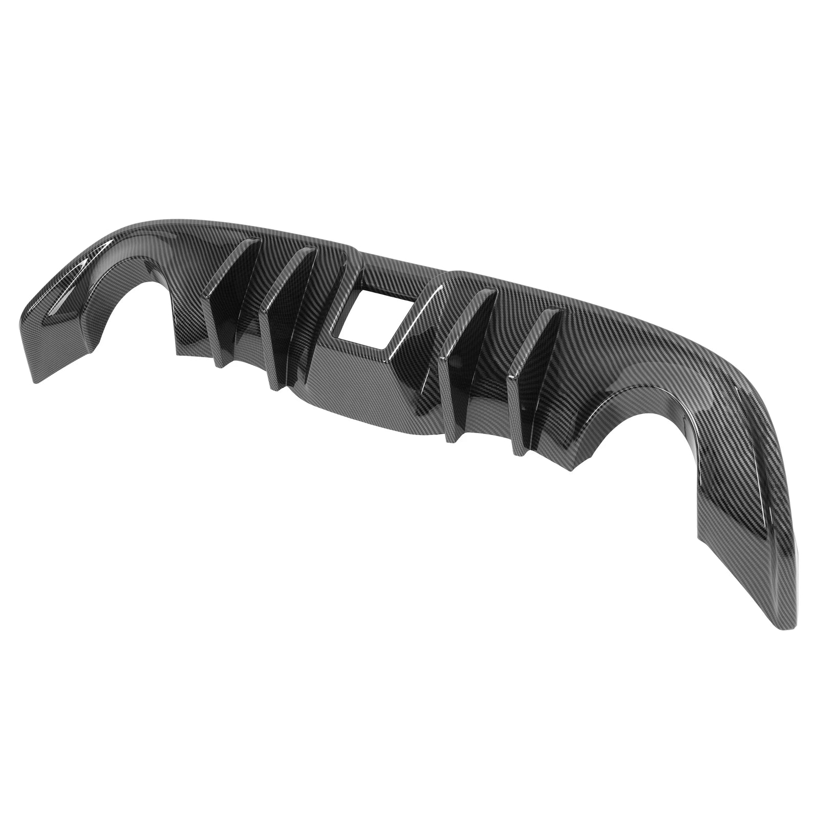 Rear Bumper Diffuser Lip for Nissan 370Z (2009-2020) Carbon Look