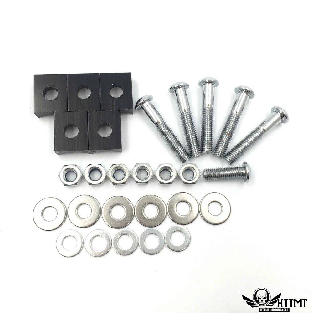 Detachable Two-up Tour Pak Luggage Rack w/ Mounting for Harley Touring (2014-2021)