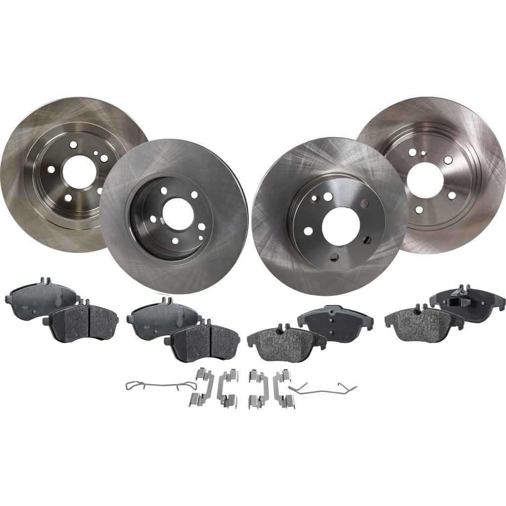 Brake Disc and Pad Kit for Mercedes Benz C300 (2008–2012)