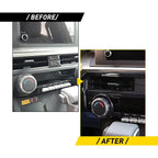 Center Air Outlet Vent Cover Trim for Toyota Tacoma (2024–2026) Carbon Fiber