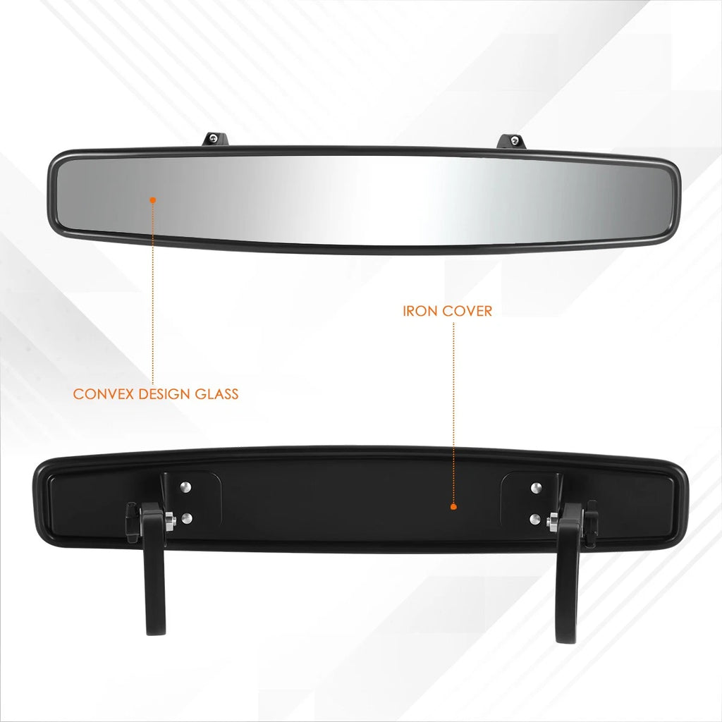 Universal UTV Rearview Mirror with Clamp for Roll Cage (Irregular Convex)