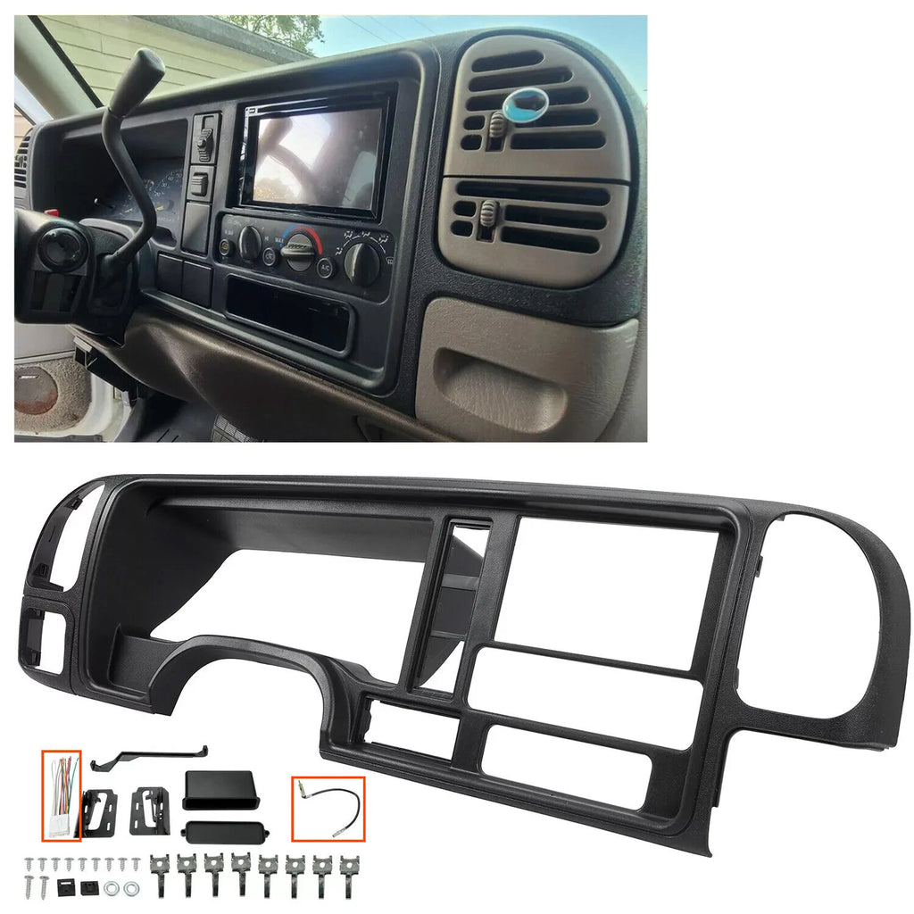 Double Din Dash Kit for GMC Truck SUV (1995–2002)