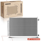 A/C Condenser with Receiver Drier & Bracket for Nissan Rogue (2014–2020)