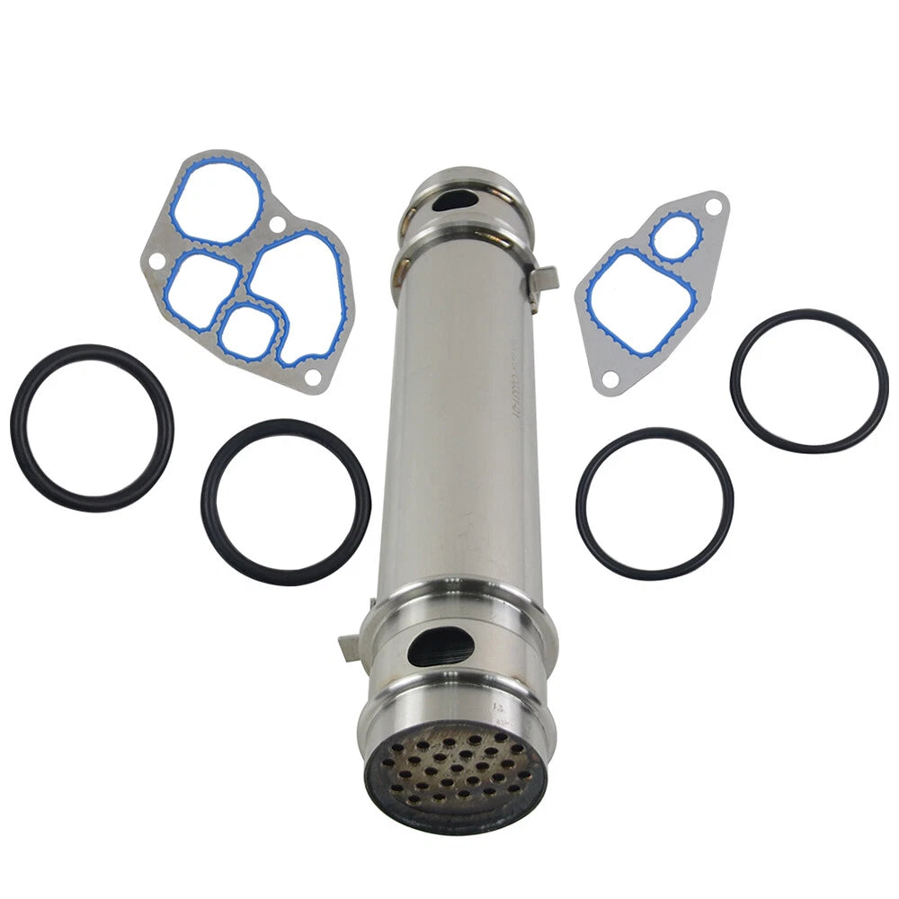 Diesel Engine Oil Cooler with Gaskets for Ford F250 F350 F450 F550 (1994–2003)