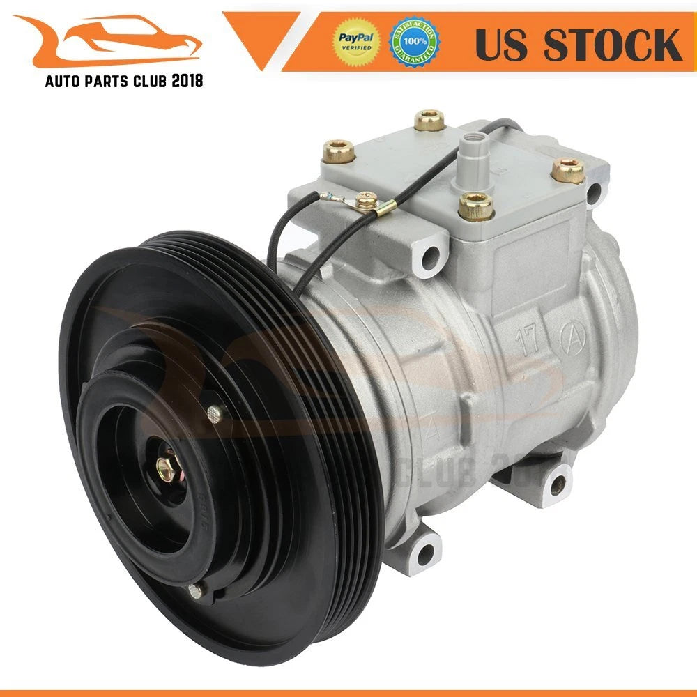 A/C Compressor and Clutch for Honda Accord 1990–1993 2.2L