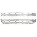 Premium FX 2pc Chrome ABS Grille Overlay for 16-19 Chevy Silverado 1500 WT/LS/LT