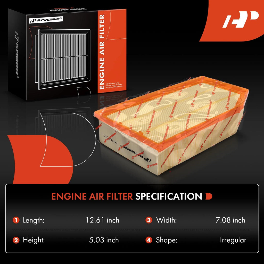 2X Engine Air Filter for Jeep Wrangler Gladiator (2018-2023)