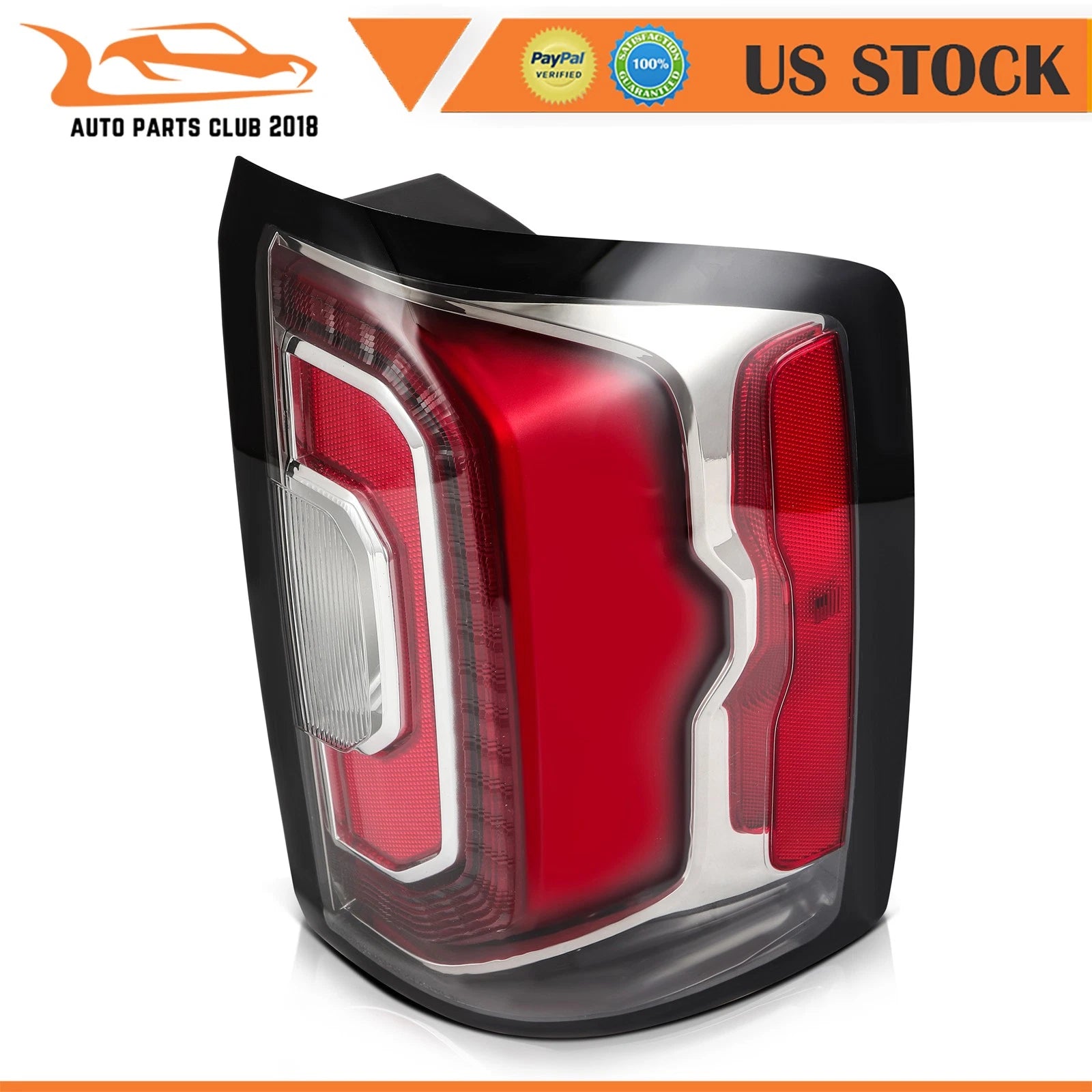 Taillight Assembly Set for GMC Sierra 1500 (2016–2018) Rear Passenger Side