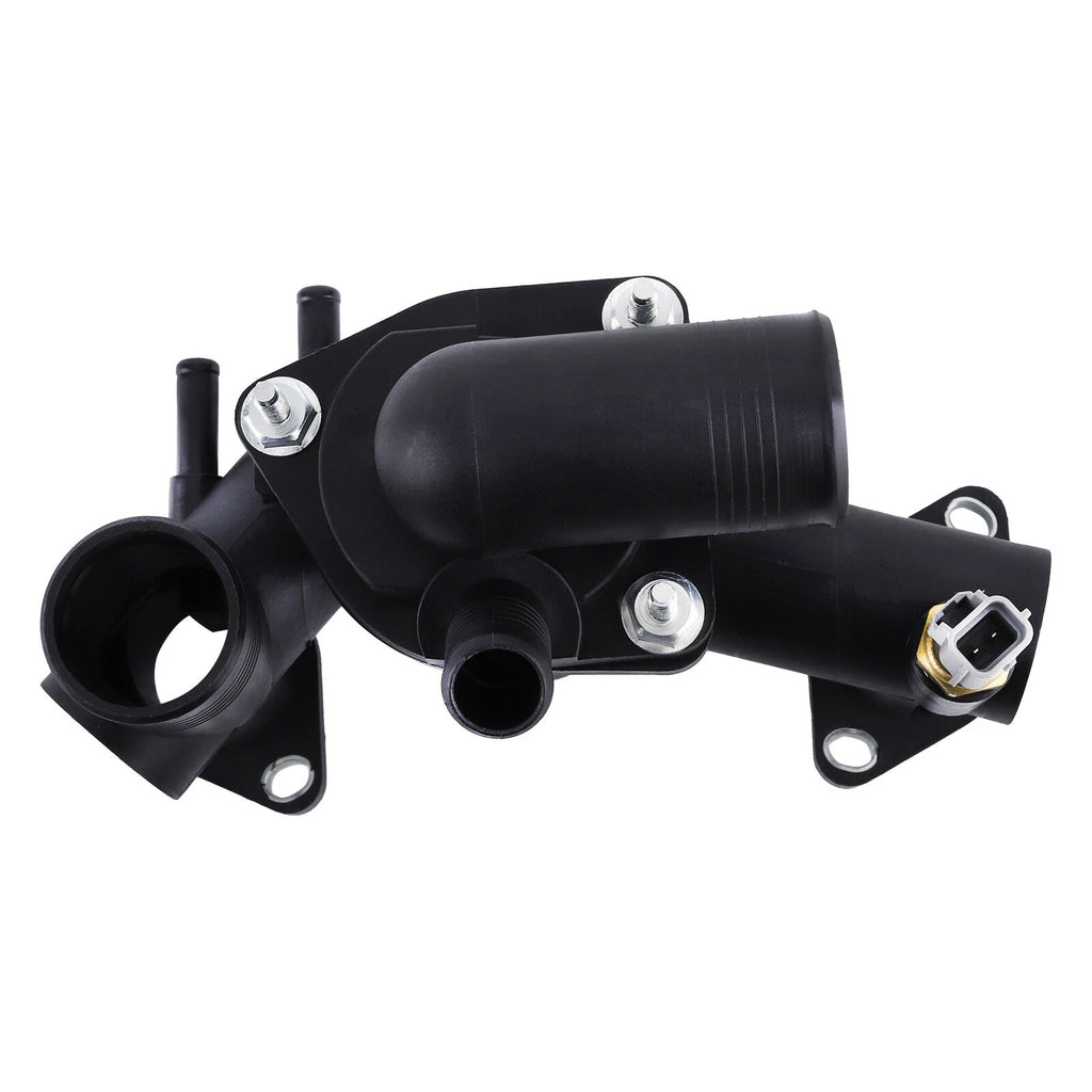 Thermostat Housing + Thermostat for Jaguar XJ8L/S-Type/XJ/XJ Super/S-Type R (2003–2005)