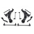 Set of 12 Suspension Front Lower Control Arm Tie Rods for Toyota Camry (2007–2011)