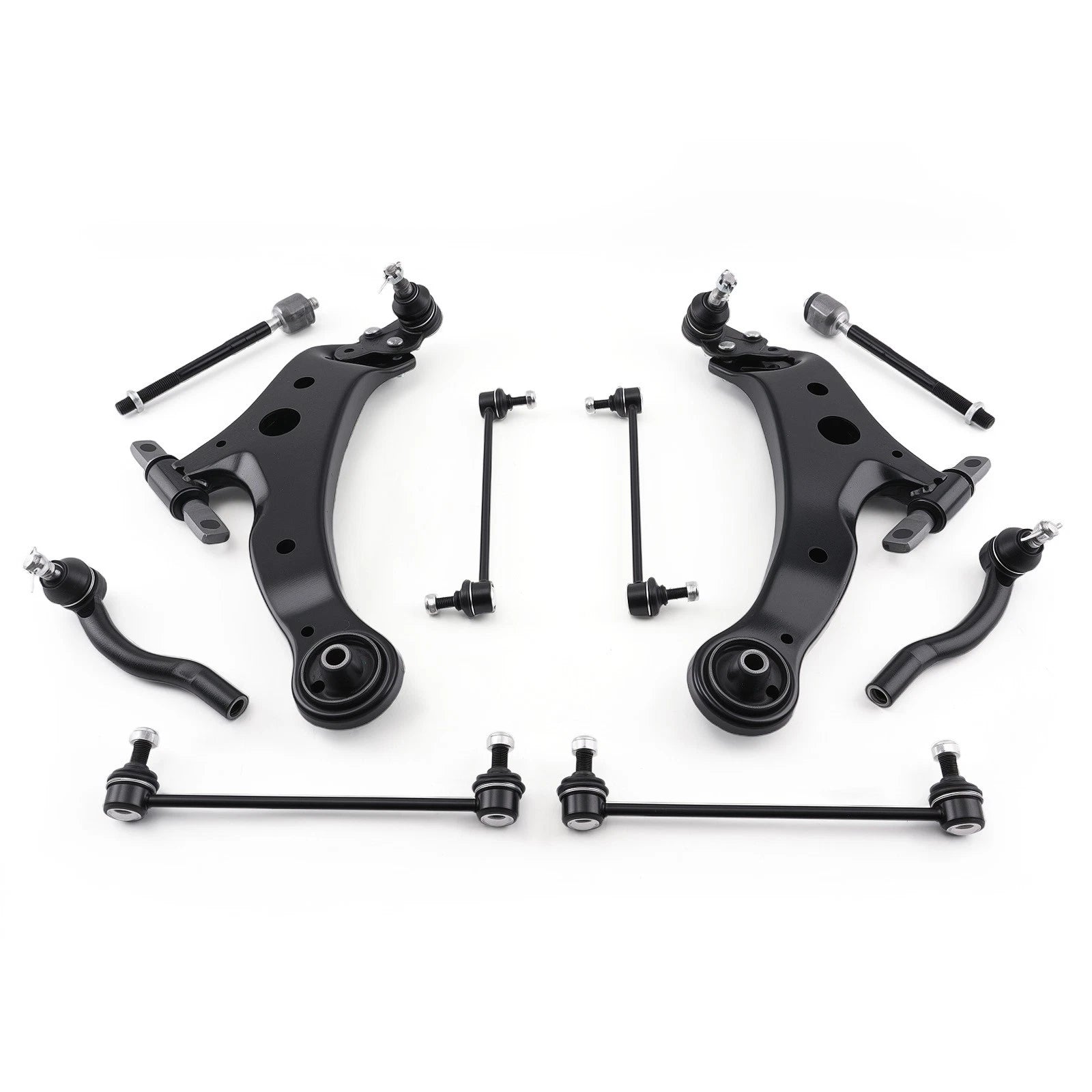 Set of 12 Suspension Front Lower Control Arm Tie Rods for Toyota Camry (2007–2011)