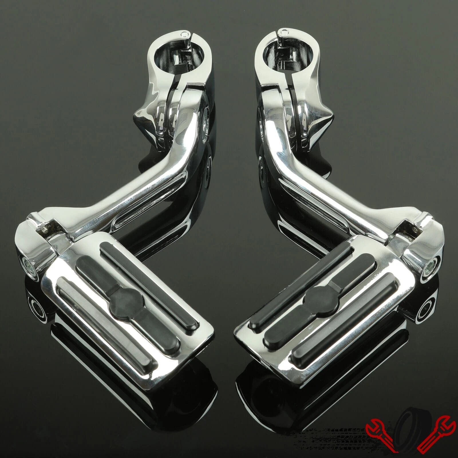 Adjustable Highway Foot Pegs for Harley (1-1/4")