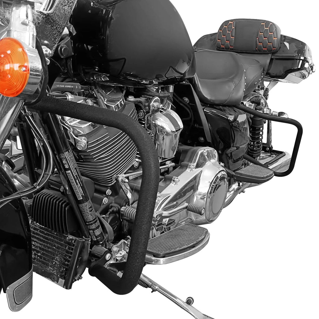 Saddlebag Bracket & 1 1/4" Highway Guard Crash Bars for Harley Touring (2014–2023)