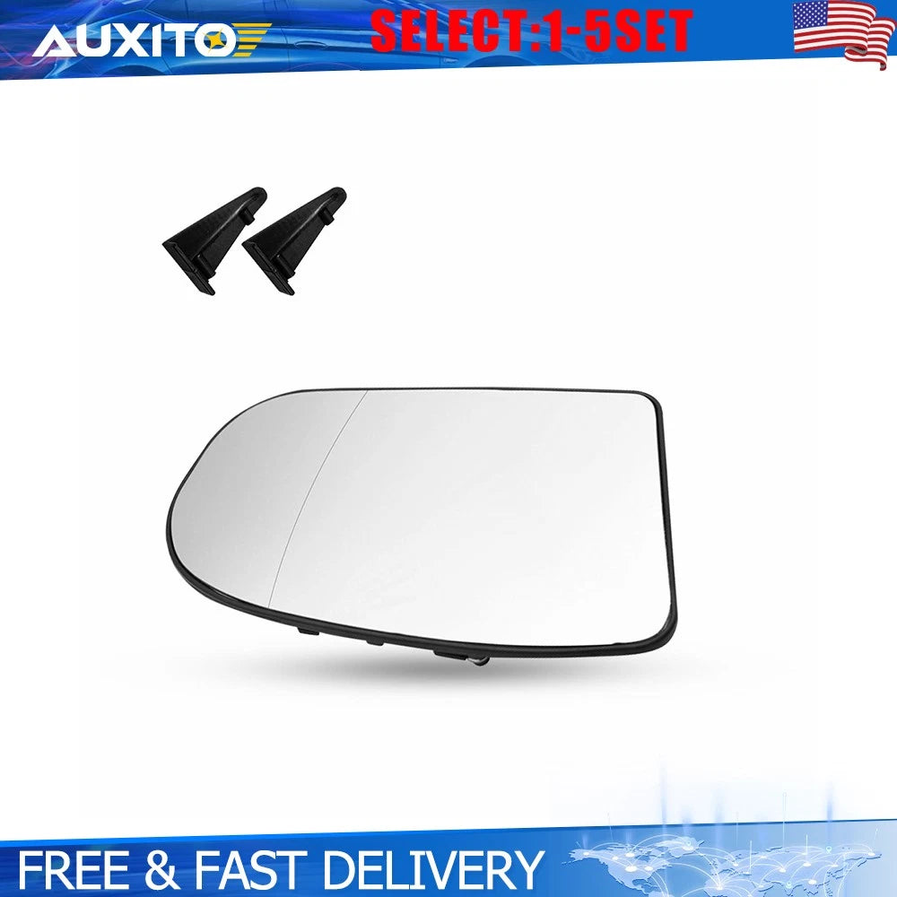Right Heated Wing Mirror Glass for Mercedes-Benz C 230 (2002–2007)