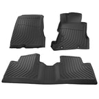 Set of 4 Anti-Slip TPE Carpet Floor Mats for Honda Civic (2006–2011) Black