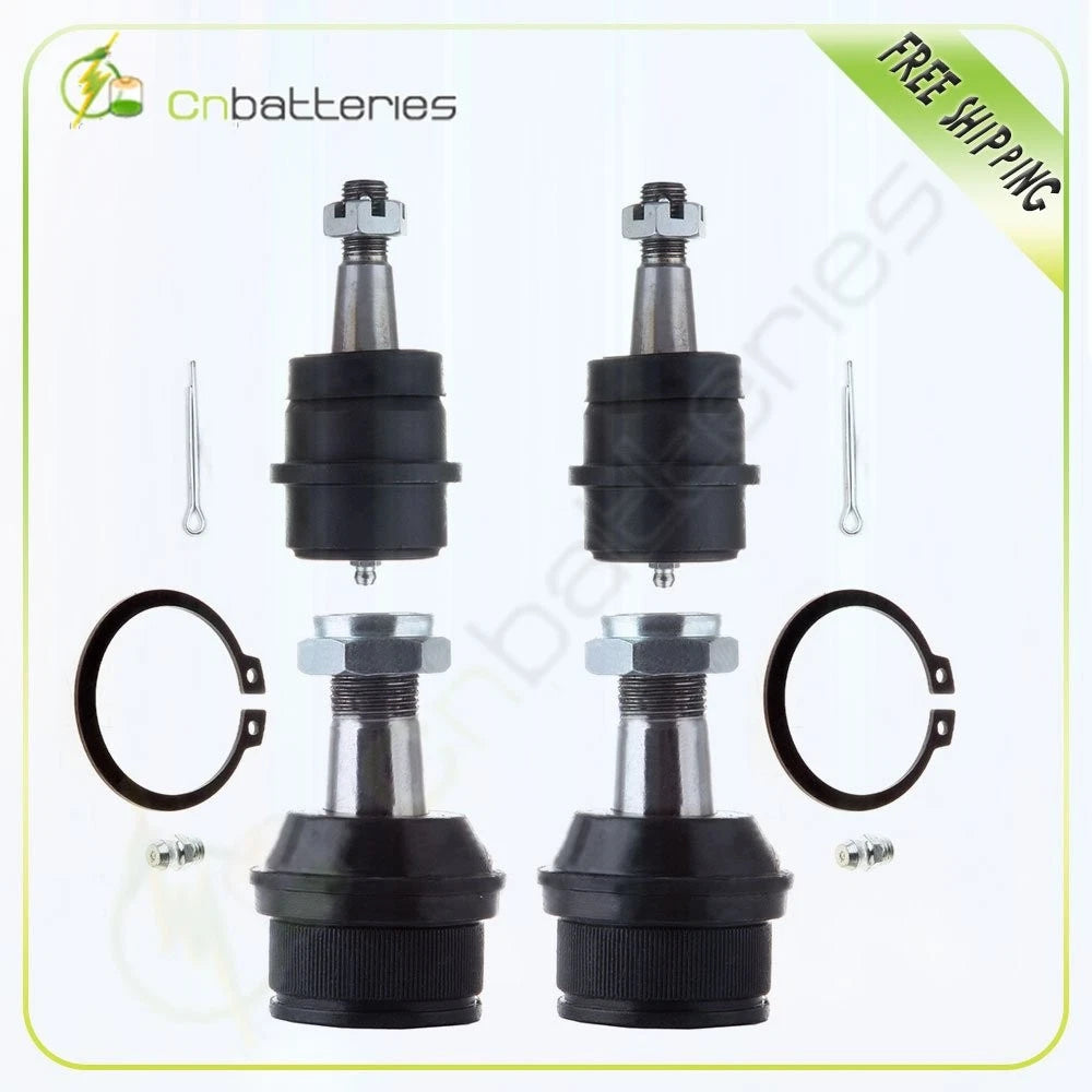 Set of 4 Upper Lower Ball Joints for Dodge Ram 1500 4WD (1994–1999)