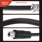 2X Rear Brake Hydraulic Hose for Benz Sprinter 3500 (2015–2018)
