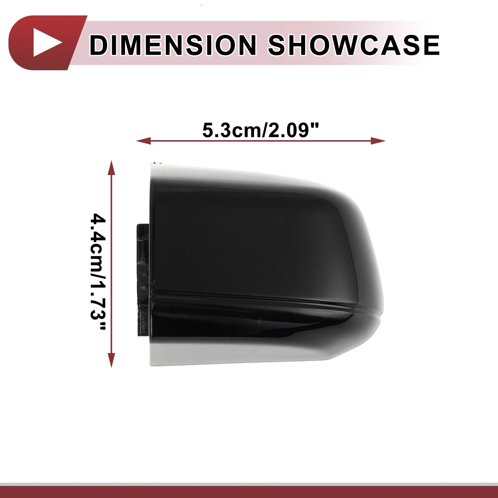 Front Right Door Handle for Honda Accord MK10 (2018–2020) Black ABS
