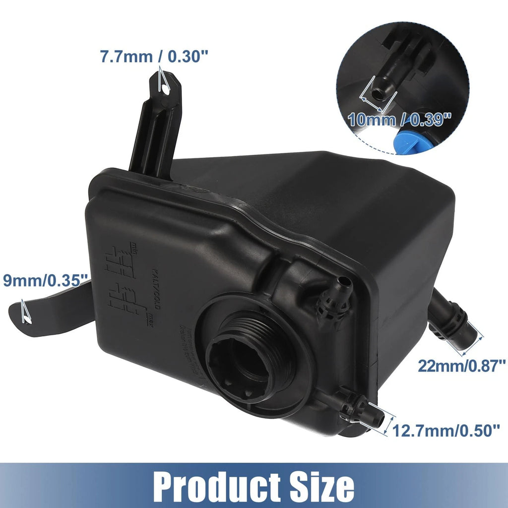 Coolant Radiator Reservoir Tank 17137542986 with Sensor for BMW 5 6 Series (2011–2017)