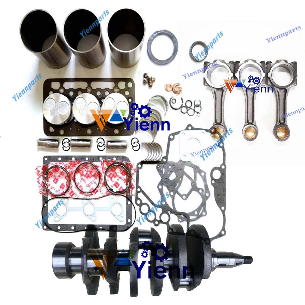 Crankshaft Rod Overhaul Rebuild Kit for Kubota Engine (D782EBH, D782)