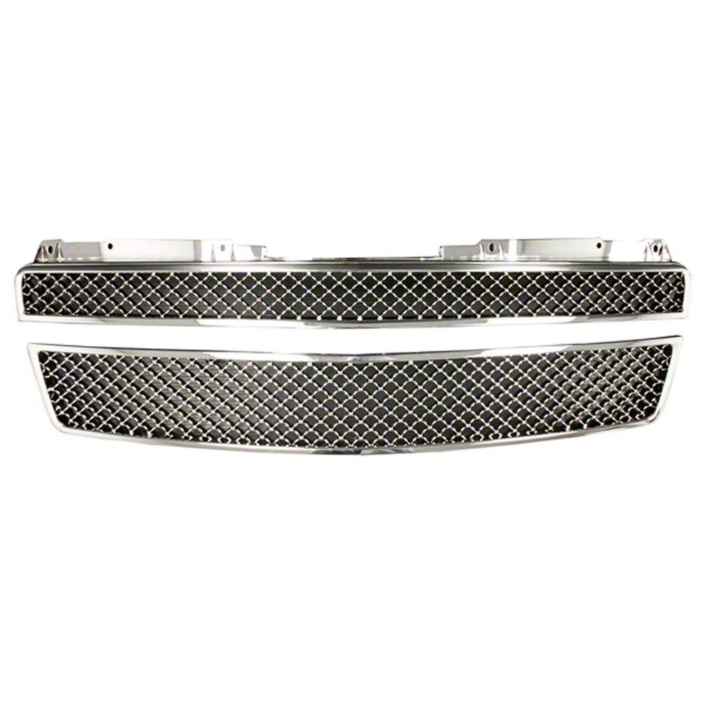 Replacement Chrome Grille All Chrome Mesh ProEFX (See compatibility Chart)