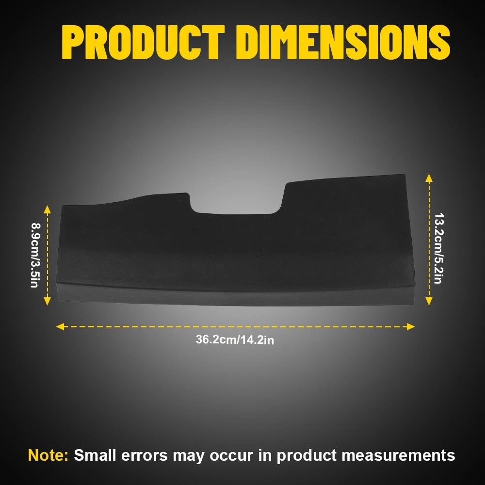 Tow Hook Cover Cap for BMW X3 (2006–2010) Black